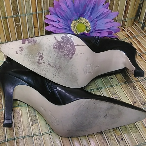 MICHAEL SHANNON BOOTIES 6 B  BLACK - Picture 3 of 8